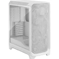 Fractal Design Meshify 3, PC, Weiß, ATX, EATX, micro ATX, Mini-ITX, Stahl, Gehärtetes Glas, Gaming, 17,3 cm