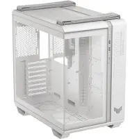 Asus TUF GAMING GT502 Horizon TG ARGB White, Midi Tower, PC, Weiß, ATX, micro ATX, Mini-ITX, Gaming, 16,3 cm