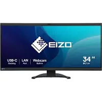 Eizo FlexScan EV3450XC-BK, 86,6 cm (34.1"), 3440 x 1440 Pixel, UltraWide Quad HD, LCD, 5 ms, Schwarz
