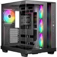 be quiet! Light Base 500 LX Black, Midi Tower, PC, Schwarz, ATX, micro ATX, Mini-ITX, Acrylnitril-Butadien-Styrol (ABS), Glas, Stahl, Gaming