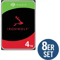Seagate IronWolf ST4000VN006 Interne Festplatte 3,5 Zoll 4 TB Serial ATA III