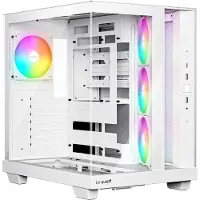 be quiet! Light Base 500 LX White, Midi Tower, PC, Weiß, ATX, micro ATX, Mini-ITX, Acrylnitril-Butadien-Styrol (ABS), Glas, Stahl, Gaming