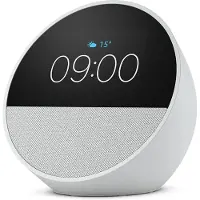 Amazon Echo Spot, Alexa, Sphärisch, Weiß, 7,19 cm (2.83"), 320 x 240 Pixel, MediaTek