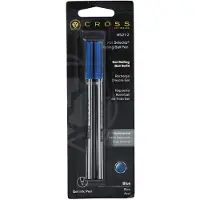 Cross Gel-Rollerballmine Selectip blau 0,7 mm, 2 Stück im Blister