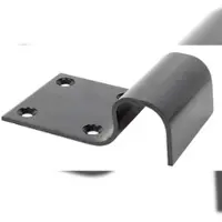 GAH Alberts Alberts 137410 Auflaufstütze, zum Aufschrauben, schwarz, 50 x 90 mm, 2er Set