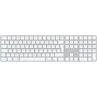Apple Magic, Verkabelt & Kabellos, USB + Bluetooth, QWERTY, Weiß