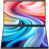 Acer PD3 Dualer faltbarer tragbarer Monitor, PD163Q, Full HD, IPS, 15,6 Zoll