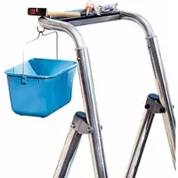 Siedra Stufenstehleiter Profimax bis 350kg getestet 8 Stufen
