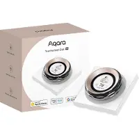 Aqara Touchscreen Dial V1, Amazon Alexa / Apple Siri / Google Home, Rund, Weiß, Kabelgebunden, 802.11a, 802.11b, 802.11g, Wi-Fi 4 (802.11n), Wi-Fi 5 (802.11ac), Dual-Band (2,4 GHz/5 GHz)