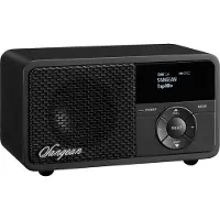 Sangean DDR-7X Tischradio DAB+, UKW AUX, Bluetooth Tastensperre, wiederaufladbar Schwarz