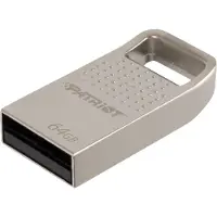 Patriot FLASHDRIVE Tab200 64GB Type A USB 2.0 mini aluminiowy srebrny