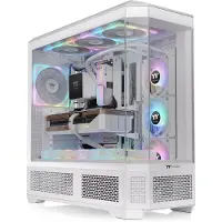 Thermaltake CA-11H-00F6WN-00, Full Tower, PC, Weiß, ATX, EATX, micro ATX, Mini-ITX, SPCC, Gehärtetes Glas, Multi