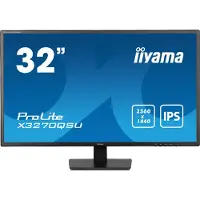 Iiyama ProLite X3270QSU-B1, 80 cm (31.5"), 2560 x 1440 Pixel, Wide Quad HD, LED, 3 ms, Schwarz