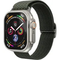 Vonmählen Woven Loop Armband für Apple Watch | 38/40/41/42 mm - Olive