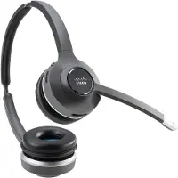 Cisco 562, Kabellos, Büro/Callcenter, 50 - 18000 Hz, 121 g, Kopfhörer, Schwarz, Grau