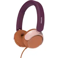 Philips 2000 series TAK2000MP/00, Kabelgebunden, 20 - 20000 Hz, Anrufe/Musik, 135 g, Kopfhörer, Orange, Violett, Rose