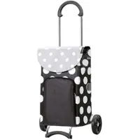 Andersen Shopper Andersen Einkaufstrolley Scala Shopper Dots grau