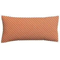 Schlafgut Kopfpolsterbezug Woven Satin Rot/Hellgrau ca. 40x80cm