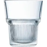 Arcoroc Starline Tumbler 270ml 6er Set, Trinkglas mit Eichstrich 0,2l - 6er Karton, 0,2l Eiche"
