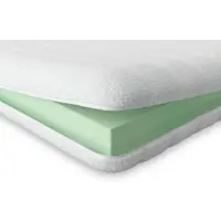 AM Qualitätsmatratzen | Basic Komfortschaum-Topper | 200x220 cm | 6 cm Höhe | Matratzentopper | 200/220 | Komfortschaum Topper