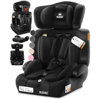 Kidiz Autokindersitz Kinderautositz Gruppe 1+2+3 9-36 kg 5-Punkt-Sicherheitsgurt, Autositz, Kindersitz, Einstellbare Kopfstütze