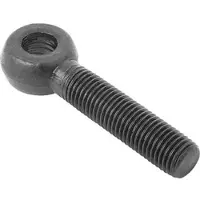 Kipp AUGENSCHRAUBE MIT LANGEM GEWINDE DIN444, FORM:B, M24, L=160, STAHL 8.8 BRÜNIERT