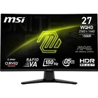 MSI MAG 274CQFDE, 68,6 cm (27"), 2560 x 1440 Pixel, Wide Quad HD, 0,5 ms, Schwarz