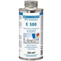 Weicon Primer E 500 | Haftvermittler für nichtsaugende Metalloberflächen, speziell für Silikone | 250 ml