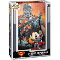 Funko POP! DC Comics POP! Comic Cover Vinyl Figur Cyborg Superman 9 cm