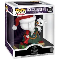 Funko POP! The Nightmare Before Christmas Disney Deluxe Jack Skellington Und Zero Figur Zum 30jubiläum