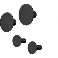 Blomus Handtuchhaken Ponto Black (4er Set)