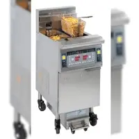 Casselin Elektrische Fritteuse mit automatischer Anhebung und Filterung 2 x 12 Liter 17Kw CFPRAF212