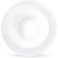 Wilmax Diamond Tiefer Teller 22,5 cm Weiß Porzellan GIFT PACK, 1er Set