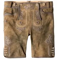 Stockerpoint Lederhose "Beppo 4" in havanna gespeckt | Gr.: 60