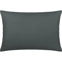 Erwin Müller Interlock-Jersey Kissenbezug Memmingen in anthrazit | Gr.: 40 x 80 cm