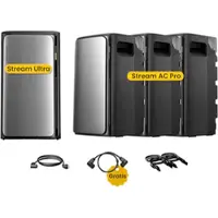 EcoFlow Stream Ultra, All-in-One Speicher für Balkonkraftwerke, by Powerness - Stream Ultra + 3 x Stream AC Pro | 7680Wh / ohne Zubehör / Standardversand