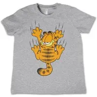 Garfield Shirt "Hanging On Kids T-Shirt" in Grau | Gr.: XL