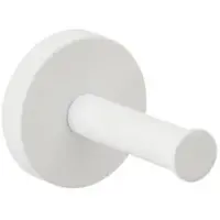 Herzbach Deep White Handtuchhaken 23.819500.1.07 62 mm, Wandmontage, Befestigung verdeckt, weiß matt