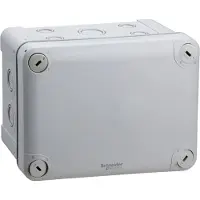 Schneider Electric Mureva BOX, Abzweigdose, Drückplatte 8xM12/16+4xM16/20+2xM20/25, 150x105x80mm ENN05087