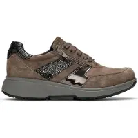 Xsensible Tokio Taupe (braun) - Damenschuhe Bequeme Schnürschuhe, Braun