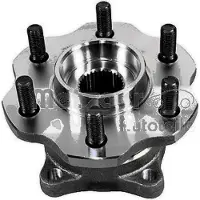 METZGER Radlagersatz Hinten für NISSAN Pathfinder III (R51) 148mm WM 2248
