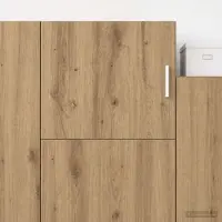 vidaXL Wandschrank Artisan-Eiche 45 x 42,5 x 40 cm Holzwerkstoff