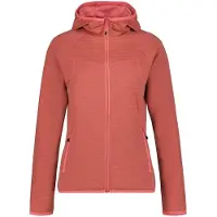 Icepeak Berryville Midlayer mit Kapuze für Damen, Farbe:Koralle, Größe:L