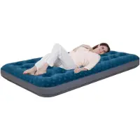 JILONG 24501 Luftmatratze 191 x 73 x 22 cm, blau