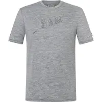 Super.natural - Hiking Tee - Merinoshirt Gr 48/50 - M grau