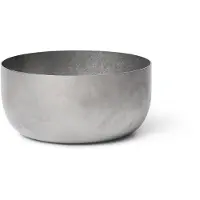 Ferm Living Schüssel Tumbled Stainless Steel 12 cm