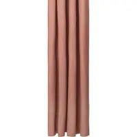 Ferm Living Chambray Duschvorhang, terracotta 205 x 160 cm - , Braun / Rost, Stoff / Textil