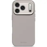 Decoded Apple iPhone 17 Pro Hülle - Silikon - - Backcover/Soft Case - Beige
