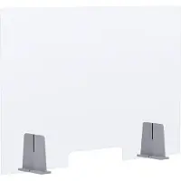 Paper Flow PAPERFLOW Spuckschutz PP65X98, transparent 98,0 x 65,0 cm, 1 St.