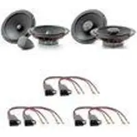Focal ISU165 ICU165 2-Wege Lautsprecher Einbauset für Golf 3 Vento Passat 35i